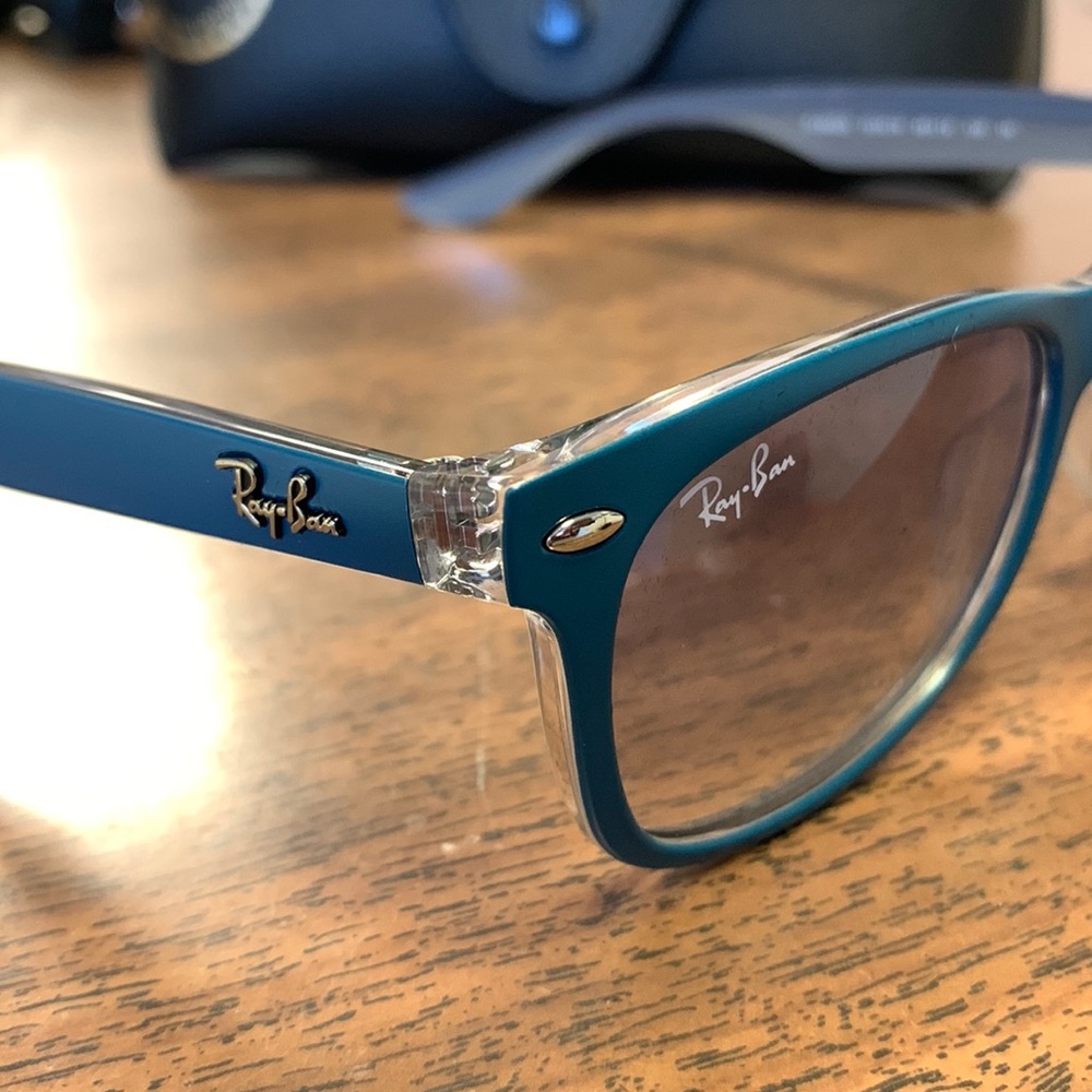 Teal RayBan Sunglasses